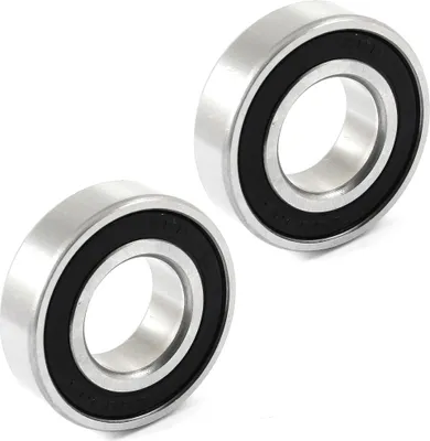 Produktbild von 6003RS 35mm x 17mm x 10mm Doppel Gummidichtung Tiefes Rillenkugellager 2 Stück DE de