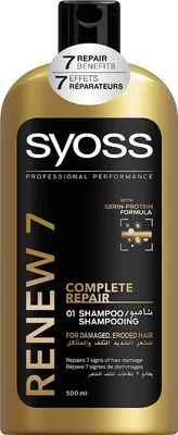 Zdjęcie produktu dla Syoss Renew 7 Complete Repair Shampoo szampon wzmacniający do włosów zniszczonych 500 ml