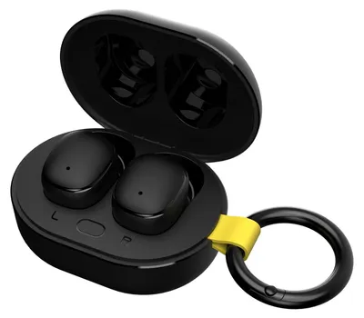 Immagine prodotto di Vultech Drip EP-30BK Auricolari Bluetooth 5.4 In-Ear TWS con Custodia di Ricarica, Microfono, Touch Control, IPX5, USB-C, 14 Ore, Nero
