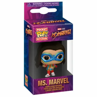 Image de Funko Pocket POP! Keychain Ms. Marvel - Winylowa Figurki Marvel do Kluczy
