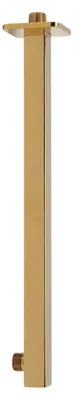 Produktbild von Duscharm zur Wandmontage – Duschkopfverlängerung – Edelstahl – Kein Auslaufen – Einfache Installation – Goldene Oberfläche