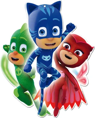 Produktbild von Wanddeko 2 tlg. PJ Masks Pyjamahelden
