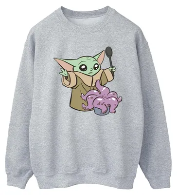 Obrázok produktu pre Star Wars - Pánska mikina "The Mandalorian" BI46720 (XL) (sivá)