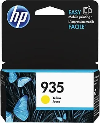Obrázek produktu pro HP 935 Žlutá originální inkoustová kazeta, Standardní, Žlutá, Inkoust na pigmentové bázi, 4,5 ml, 1 kusů, 400 str.
