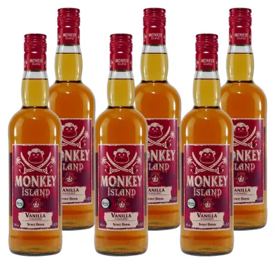 Produktbild von Monkey Island Vanilla Spirit Drink (6 x 0,7L)
