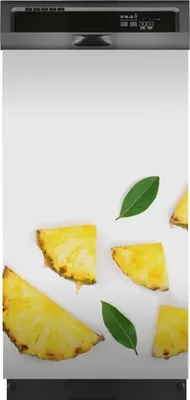 Produktbild von Aufkleber sticker 45x80 cm Dekorative folie Spülmaschine - Ananas Farbige Früchte