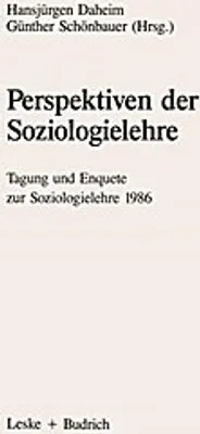 Image de Perspektiven der Soziologielehre