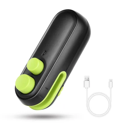 Productafbeelding van Mini vacuüm sealapparaat voor zakken, 2-in-1 draagbare sealmachine voor voedselopslag