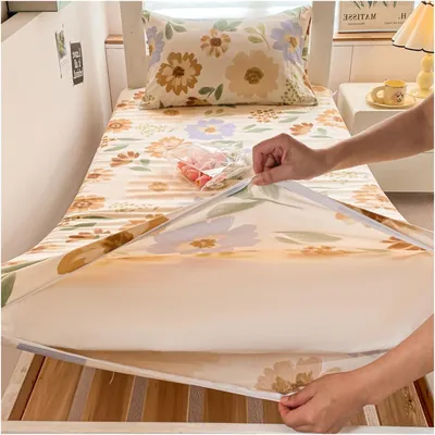 Obrázek produktu pro Čalounění v bohémském stylu pro japonský podlahový futon 80 x 190 cm, pratelná bavlna se zipem (D)