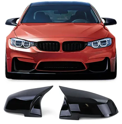 Immagine prodotto di Copertura specchietti, kit completo per BMW Serie 1 F20 F22 dal 2010, colore nero lucido
