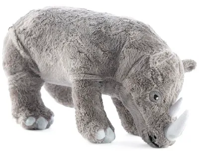 Obrázek produktu pro Medvídek Gustav Nosorožec Plyšová hračka Maskot pro děti 40 cm Šedá