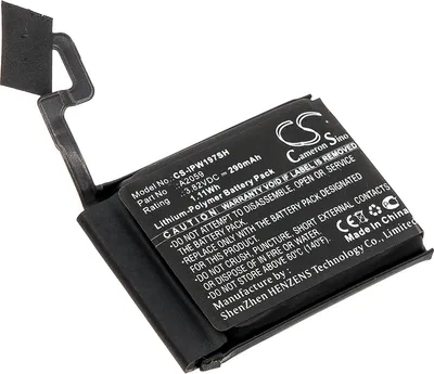 Immagine prodotto di TECHTEK Batteria compatibile con [Apple] A1976, Watch Series 4 44mm sostituisce A2059