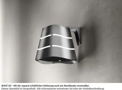 Zdjęcie produktu dla Elica Wave UX IX/F/51 Okap kuchenny przyścienny ze stali nierdzewnej 505 mm 610 m³/h