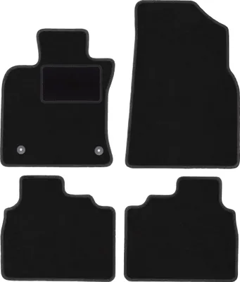 Produktbild von Schwarze Veloursmatten für: Toyota Camry IX Limousine (2017-)