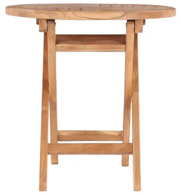 Immagine prodotto di vidaXL Tavolo da giardino pieghevole 45 cm in legno massiccio teak