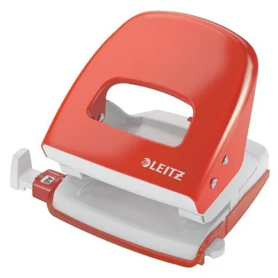 Immagine prodotto di Punzone Leitz NeXXt metallo 30 fogli rosso chiaro