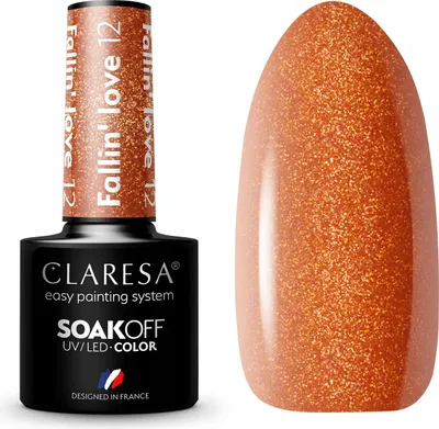 Image de CLARESA vernis hybride FALLIN'"LOVE 12 -5g