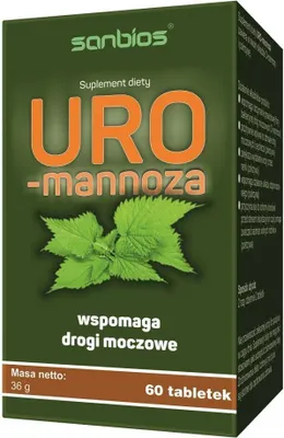 Produktbild von SANBIOS URO-Mannose 60 Tabletten