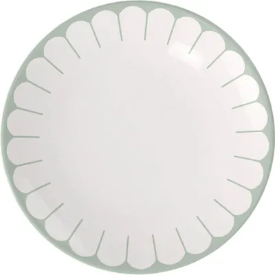 Image de Villeroy & Boch Assiette plate Fleur | Sélection Vert : Vert Couleur : Vert