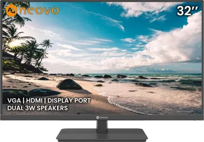 Produktbild von AG Neovo VA-3201, 80 cm (31.5"), 1920 x 1080 Pixel, Full HD, LCD, 5 ms, Schwarz