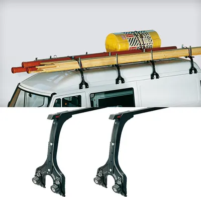 Produktbild von Atera Dachträger Grundträger Stahl Stahl für Rover Land Rover Defender 1998-