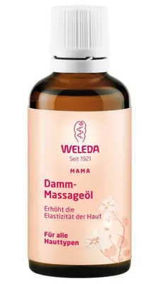 Zdjęcie produktu dla Weleda 606161, Olejek do masażu, 50 ml, Prunus Amygdalus Dulcis (Sweet Almond) Oil, Triticum Vulgare (Wheat) Germ Oil, Fragance (Parfum),..., 1 szt., Pudełko
