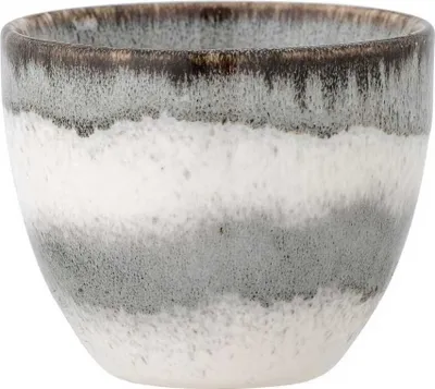 Produktbild von Bloomingville 82072064, Einzelbild, 0,195 l, Grau, Steingut, Tasse, Universal