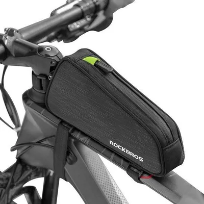 Produktbild von Famanu Fahrradrahmentasche für Oberrohr - Geeignet für MTB und Rennräder - Schwarz 1,1L