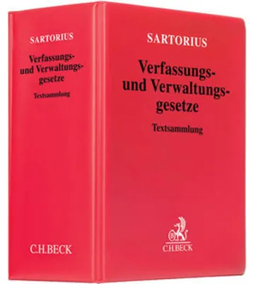 Produktbild von Verfassungs- und Verwaltungsgesetze 1 der Bundesrepublik Deutschland (ohne Fortsetzungsnotierung). Inkl. 150. Ergänzungslieferung