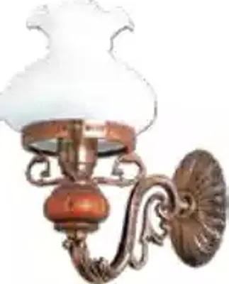 Zdjęcie produktu dla Lampa ścienna lampa ścienna lampa ścienna żyrandol ścienny brązowe szkło barokowe