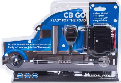 Produktbild von Midland Cb Go Usb M-mini Kit Bahnhof Schwarz  Schwarz One Size