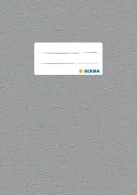 Produktbild von HERMA Heftschoner, DIN A4 gedeckt Grau 25 Stück