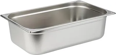 Produktbild von APS 81106 GN 1/1 Behälter, Edelstahl, 53 x 32,5 cm, Tiefe 150 mm, 20 Liter