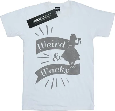 Immagine prodotto di Disney - Maglietta "Alice nel paese delle meraviglie" da uomo BI10058 (L) (Bianco)