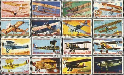 Produktbild von Briefmarken Äquatorialguinea 1979 Mi 1598-M 1600 (kompl.Ausg.) gestempelt Flugzeuge