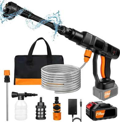 Immagine prodotto di Idropulitrice, Alta pressione, Design portatile, Con 1 batteria