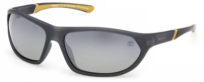 Image de Lunettes de soleil unie Timberland TB00035 LIGHT RUTHENIUM/GREY 67/16/130
