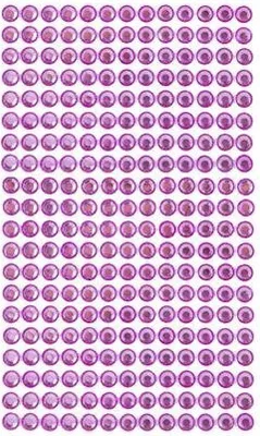 Produktbild von Selbstklebende Kristalle 6mm 260Stück Rosa