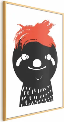 Produktbild von Posterpapier Poster - Crazy Sloth 40x60 cm Für Kinder e-A-0119-ao-a