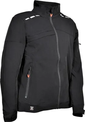 Produktbild von Cofra Arbeitsjacke 250 g/m², Shellwear, mit Reflexstreifen schwarz 44