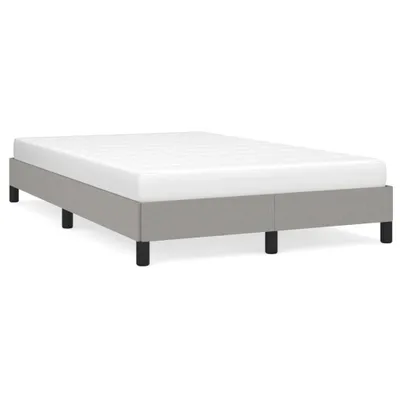 Immagine prodotto di vidaXL Struttura letto senza materasso grigio chiaro 120x190 cm tessuto