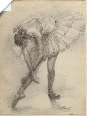 Produktbild von Ethan Harper: Antike Ballerina Übung II, Produkt:Poster, Größe (HxB):40x30 cm / Poster