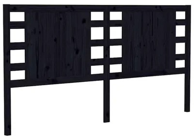 Imagen del producto de Cabecero de madera maciza de pino, 126x100 cm, para dormitorio