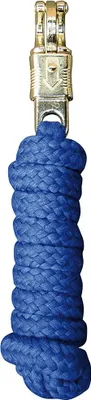 Produktbild von Harry´s Horse Gold 2 M Bleiseil Mit Panikhaken Blau Blau One Size