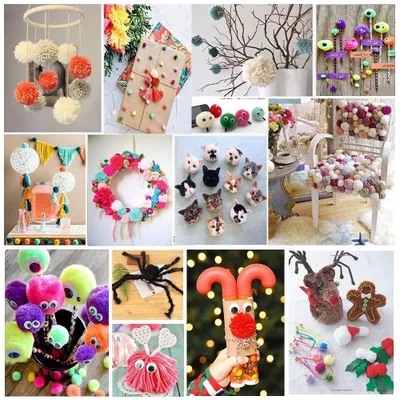 Produktbild von Pompom-Hersteller – Set zum Herstellen von Pompoms – 4 Größen – Kunststoff