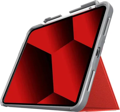 Produktbild von stm goods, Schutzhülle für iPad Mini 6 Folio Dux Plus, Rot