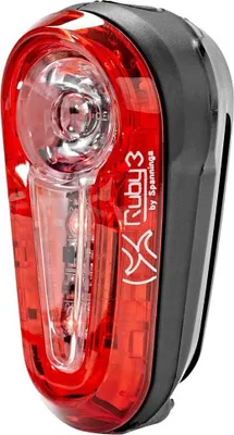 Produktbild von Spanninga Ruby 3 Rücklicht Rot Rot One Size