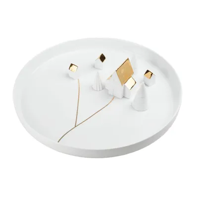 Produktbild von Räder PG Schale Dörfchen D. 40,5cm, H.9cm
