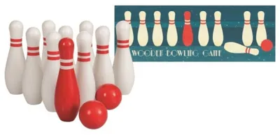 Produktbild von Holzkegelspiel von Egmont Toys