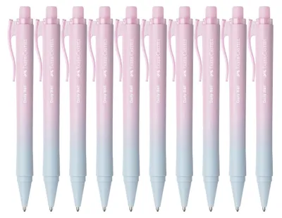 Produktbild von Kugelschreiber Faber-Castell Daily Ball Blushing Sky, 10 Stück, Schreibgeräte